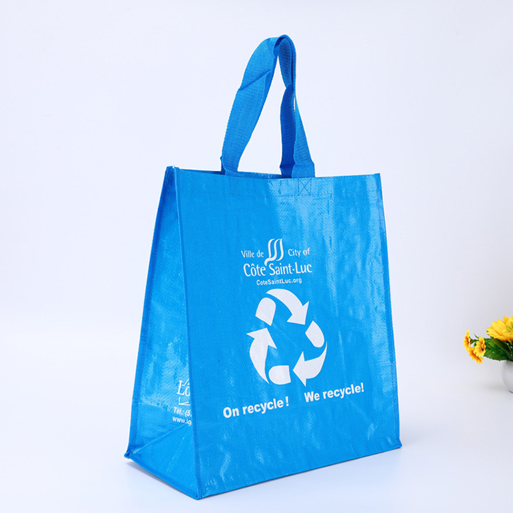 Waterproof PP Woven Tote Bag