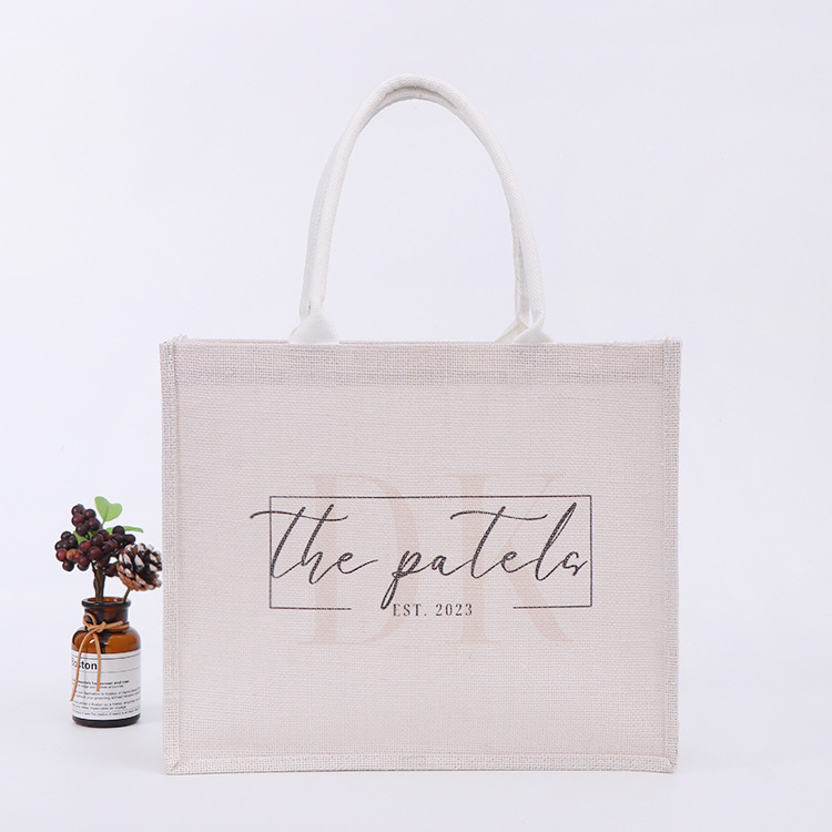Reusable Jute Burlap Bag