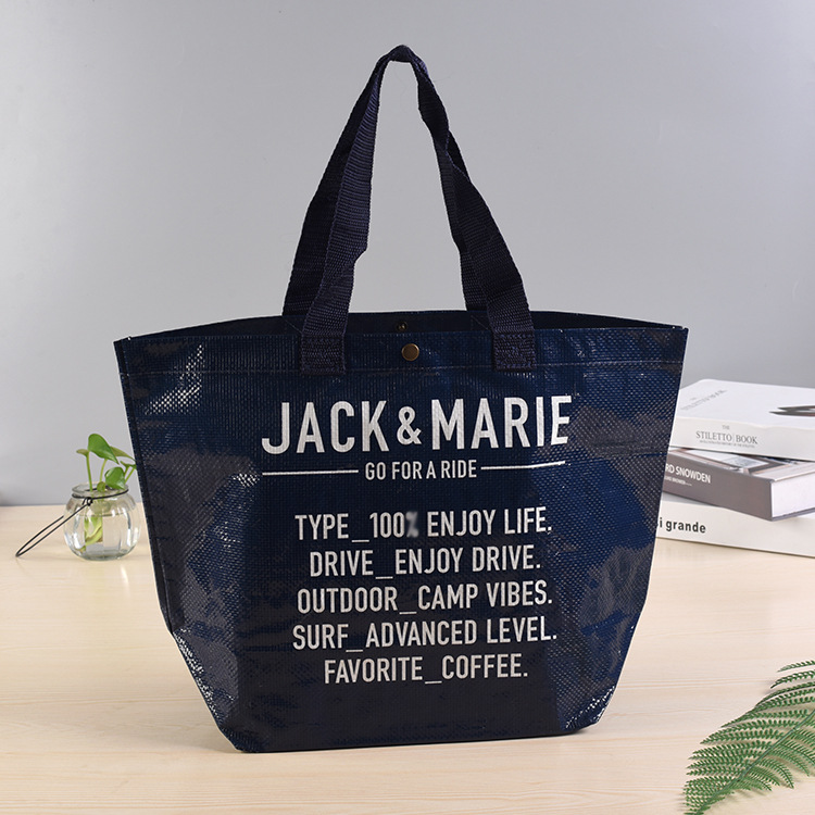 Large Capacity Laminated PP Woven Tote Bag
