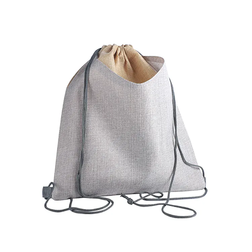 Gray Non Woven Drawstring Bag