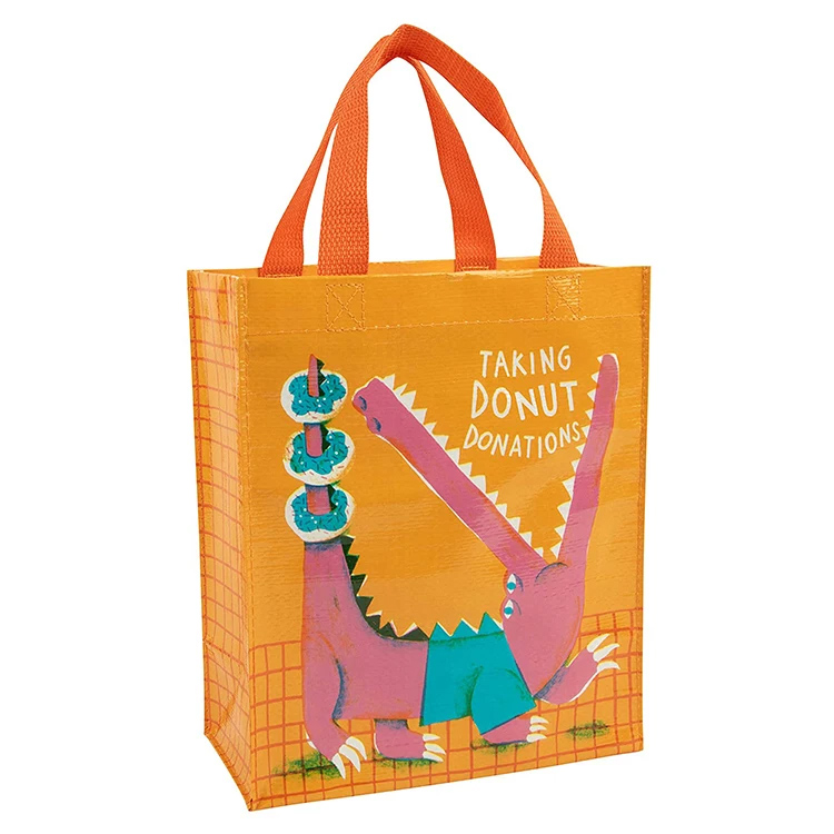 Printed PP Woven Shopping Tote Bag