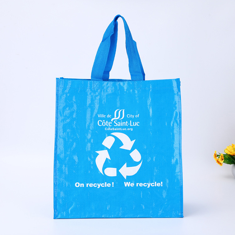 Waterproof PP Woven Tote Bag