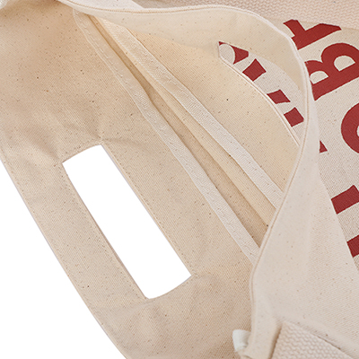 Cotton Canvas Shoulder Bag