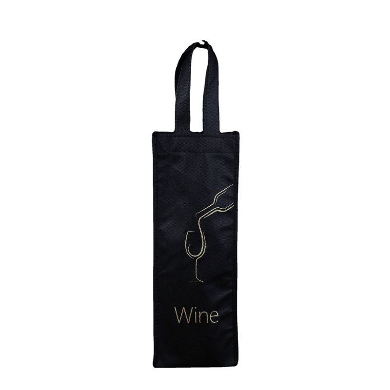 Gift Non Woven Drawstring Wine Bag