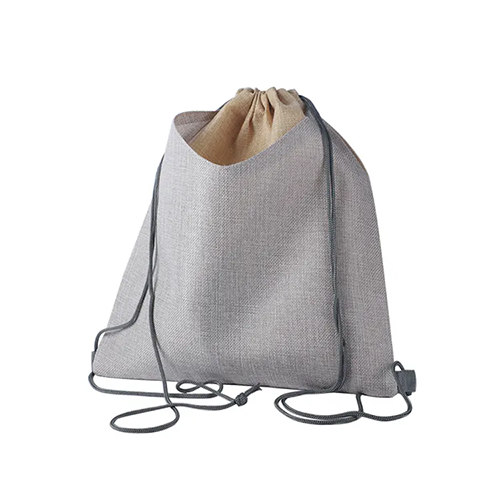 Gray Non Woven Drawstring Bag