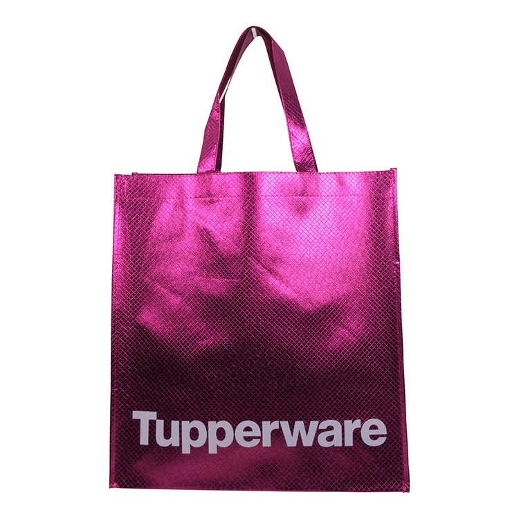 Metallic Laminated Non Woven Tote Bag