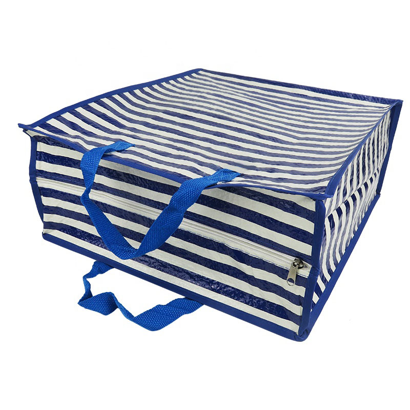 PP Woven Bed Quilt Blankets Zipper Bags