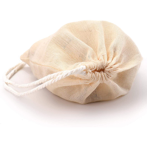 Small Mesh Drawstring bag