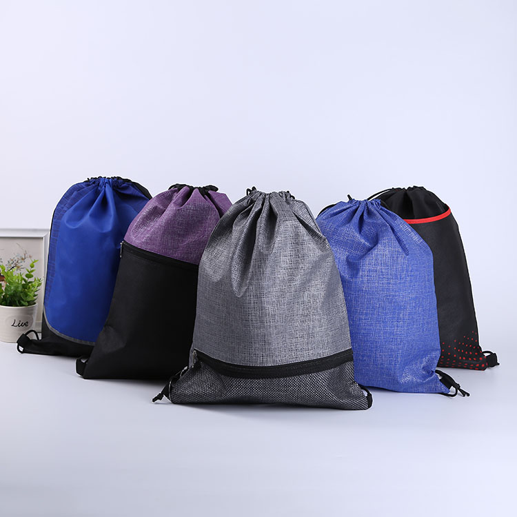 Sports Gym Non Woven Drawstring Bag
