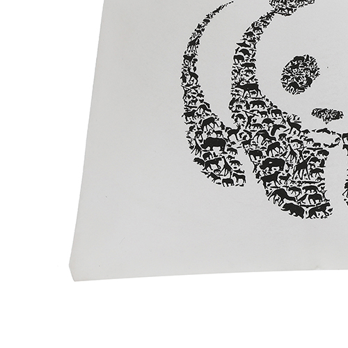 Panda Cotton Canvas Bag