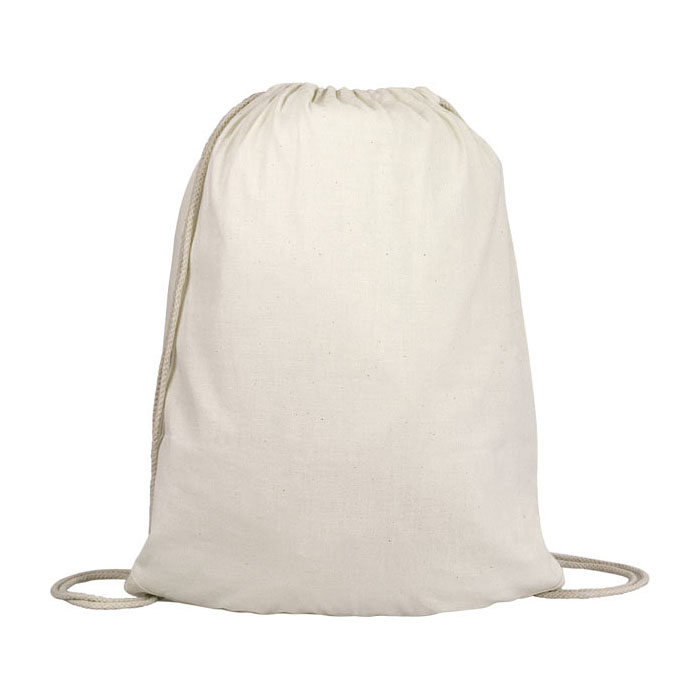 Cotton Canvas Backpack Drawstring Bag