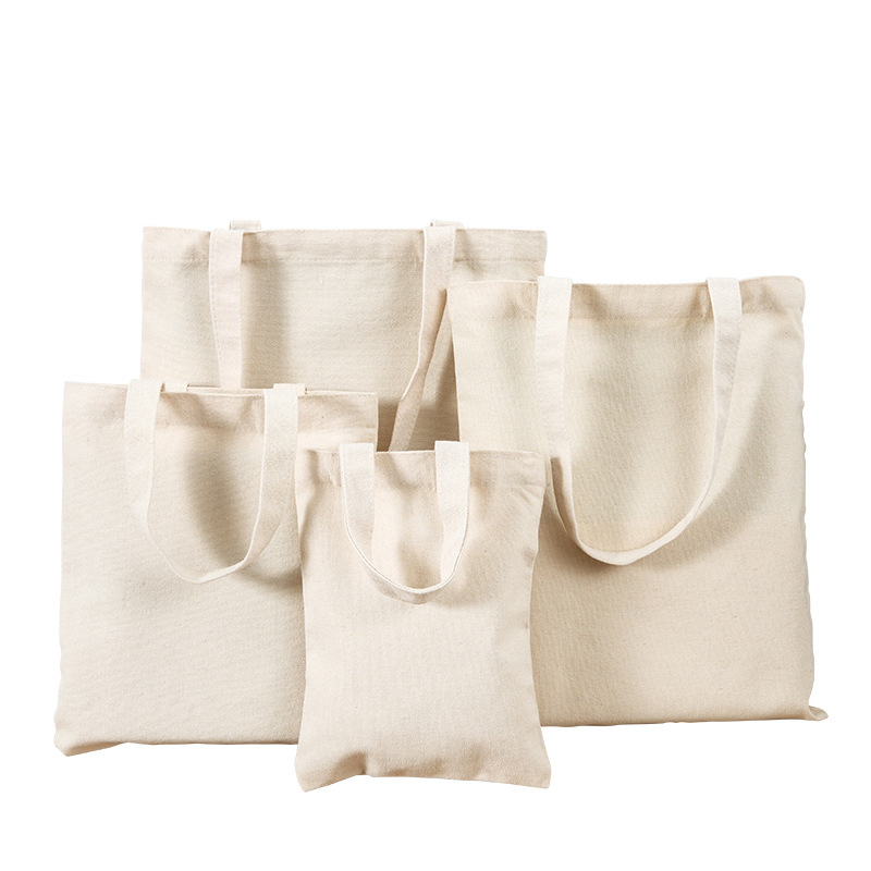 Solid Color Canvas Tote Bag Canvas Shoulder Bag