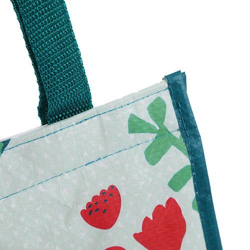 Recycled cooler tote bag