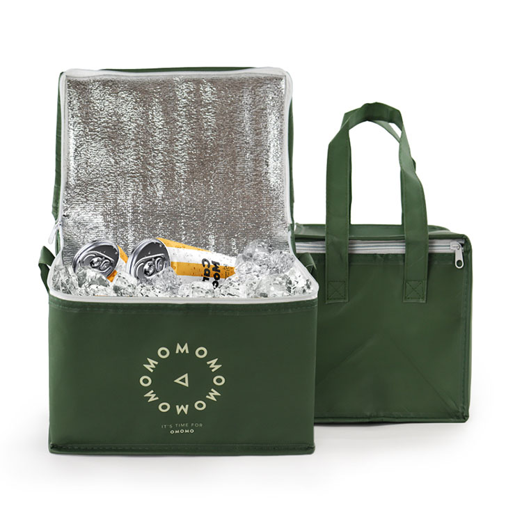 Insulated Grocery Picnic Zipper Cooler Bag